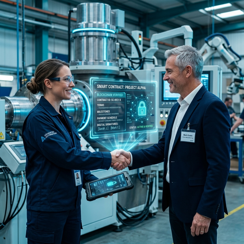 Digitaler Vertrag